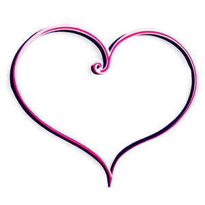 Abstract Heart Doodle Png Hwi62 PNG image