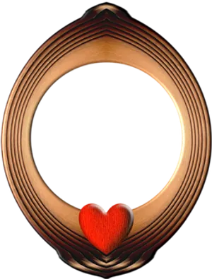 Abstract Heart Frame Valentines