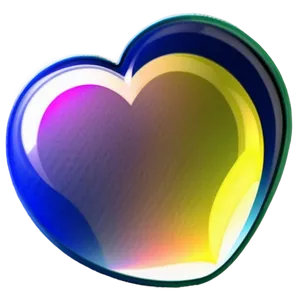 Abstract Heart Outline PNG Amf