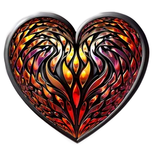 Abstract Heart Shape PNG Ige PNG