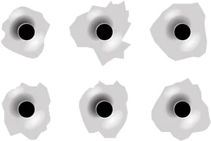 Abstract Hole Illusions