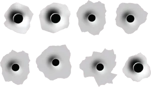 Abstract Hole Pattern