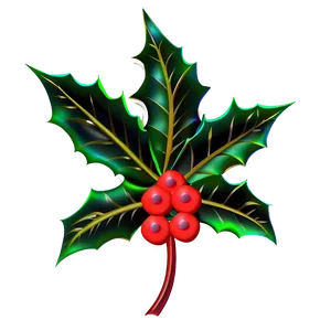 Abstract Holly PNG 05252024 PNG