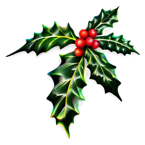 Abstract Holly PNG Naa