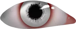 Abstract Human Eye Artwork PNG image