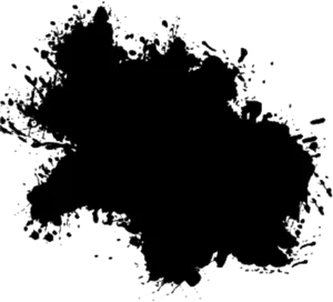 Abstract Ink Splash Graphic PNG