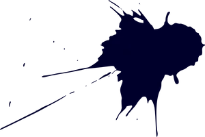 Abstract Ink Splatter Graphic PNG