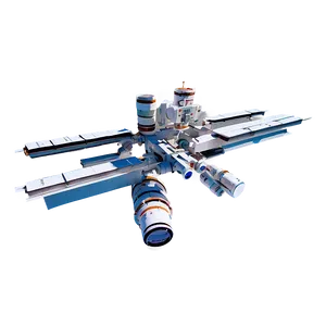 Abstract Iss In Space Art PNG 06282024 PNG
