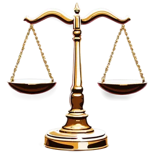 Abstract Justice Scale PNG 06132024