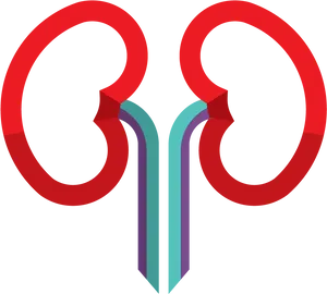Abstract Kidney Shaped Design PNG image