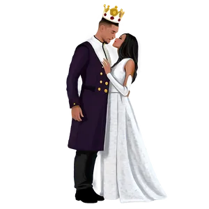 Abstract King And Queen Png 06252024 PNG image