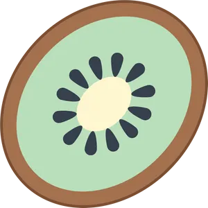 Abstract Kiwi Fruit Design