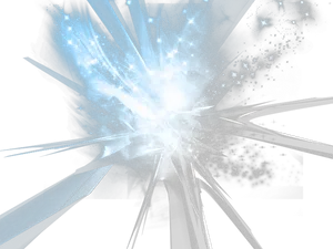 Abstract Light Explosion PNG image