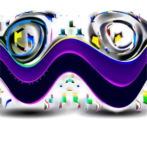 Abstract Line Wave PNG Dpl PNG