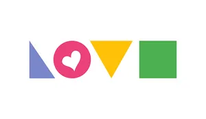 Abstract Love Graphic