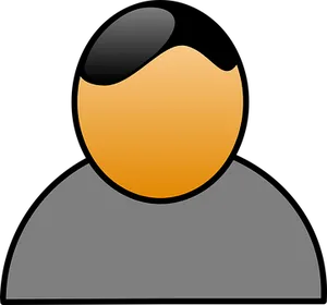 Abstract Man Icon