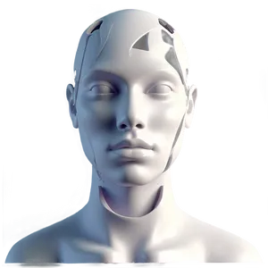 Abstract Mannequin Head Design Png 97 PNG image