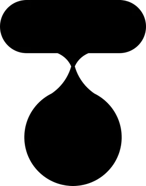 Abstract Mickey Mouse Outline PNG image