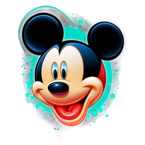 Abstract Mickey Mouse Outline Png Ywp PNG image