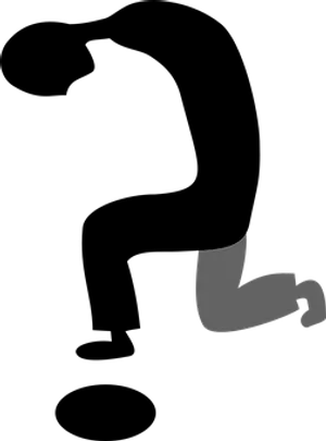 Abstract Minimalist Thumbs Up