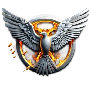 Abstract Mockingjay Artwork Png 06242024 PNG image