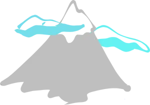 Abstract Mountain Sketch PNG image