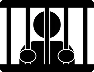 Abstract Musical Notes Design