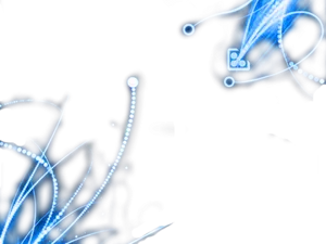 Abstract Neon Swirls PNG image