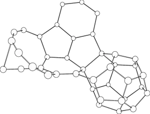 Abstract Network Connections Graphic PNG image