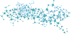 Abstract Network Connections Graphic PNG image