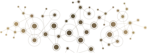 Abstract Network Topology Graphic PNG image