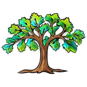 Abstract Oak Design PNG 22 PNG