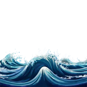 Abstract Ocean Wave PNG Ojx