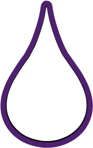 Abstract Oil Drop Icon PNG
