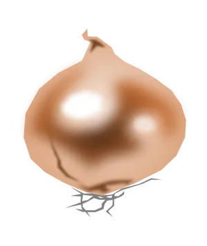 Abstract Onion Illustration