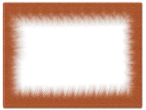 Abstract Orange Black Frame