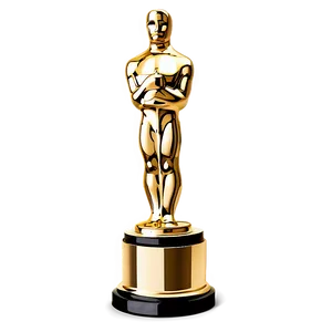 Abstract Oscar Trophy PNG 06202024 PNG