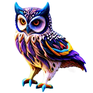 Abstract Owl Png Edm93 PNG image