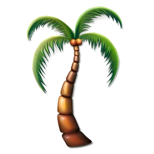 Abstract Palm Tree Emoji PNG 06272024