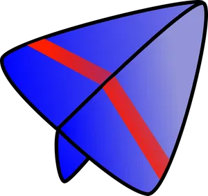 Abstract Paper Plane Graphic PNG image
