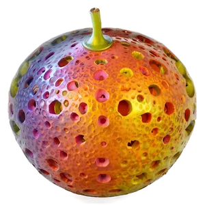 Abstract Passion Fruit Art PNG Yno