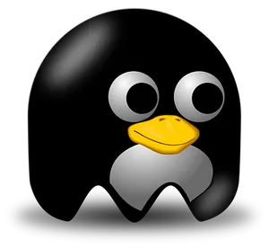 Abstract Penguin Graphic