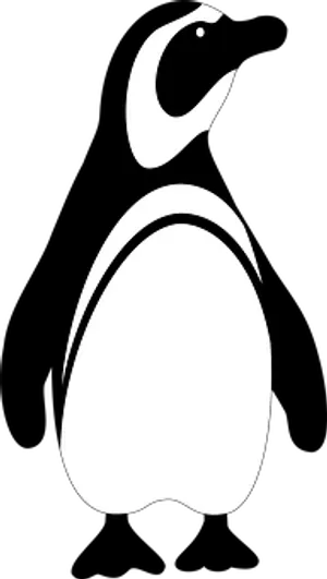 Abstract Penguin Graphic