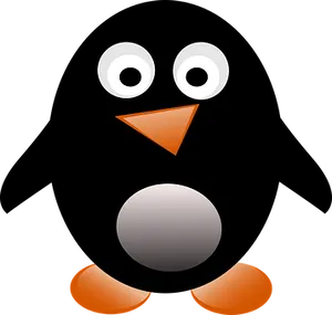 Abstract Penguin Graphic