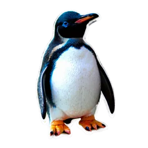 Abstract Penguin PNG 17