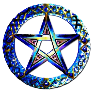 Abstract Pentagram Art Png Afb98 PNG image