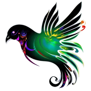 Abstract Phoenix Drawing Png Dwo PNG image