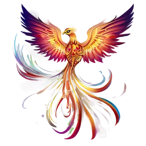 Abstract Phoenix Drawing Png Yvf PNG image