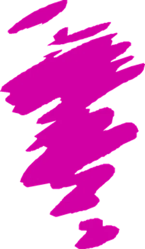 Abstract Pink Brushstrokeson Black