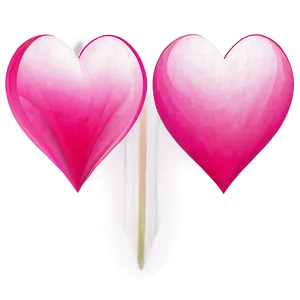 Abstract Pink Heart Background Png 05232024 PNG image